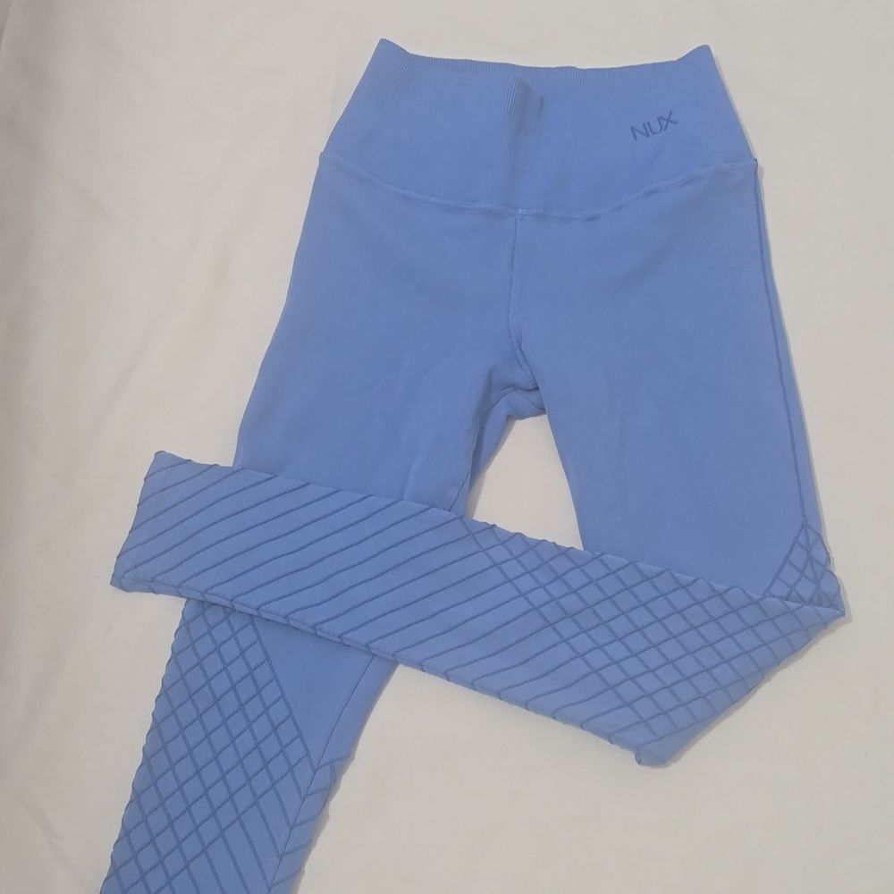 NUX Compression‎ Leggings Periwinkle Blue Women's S